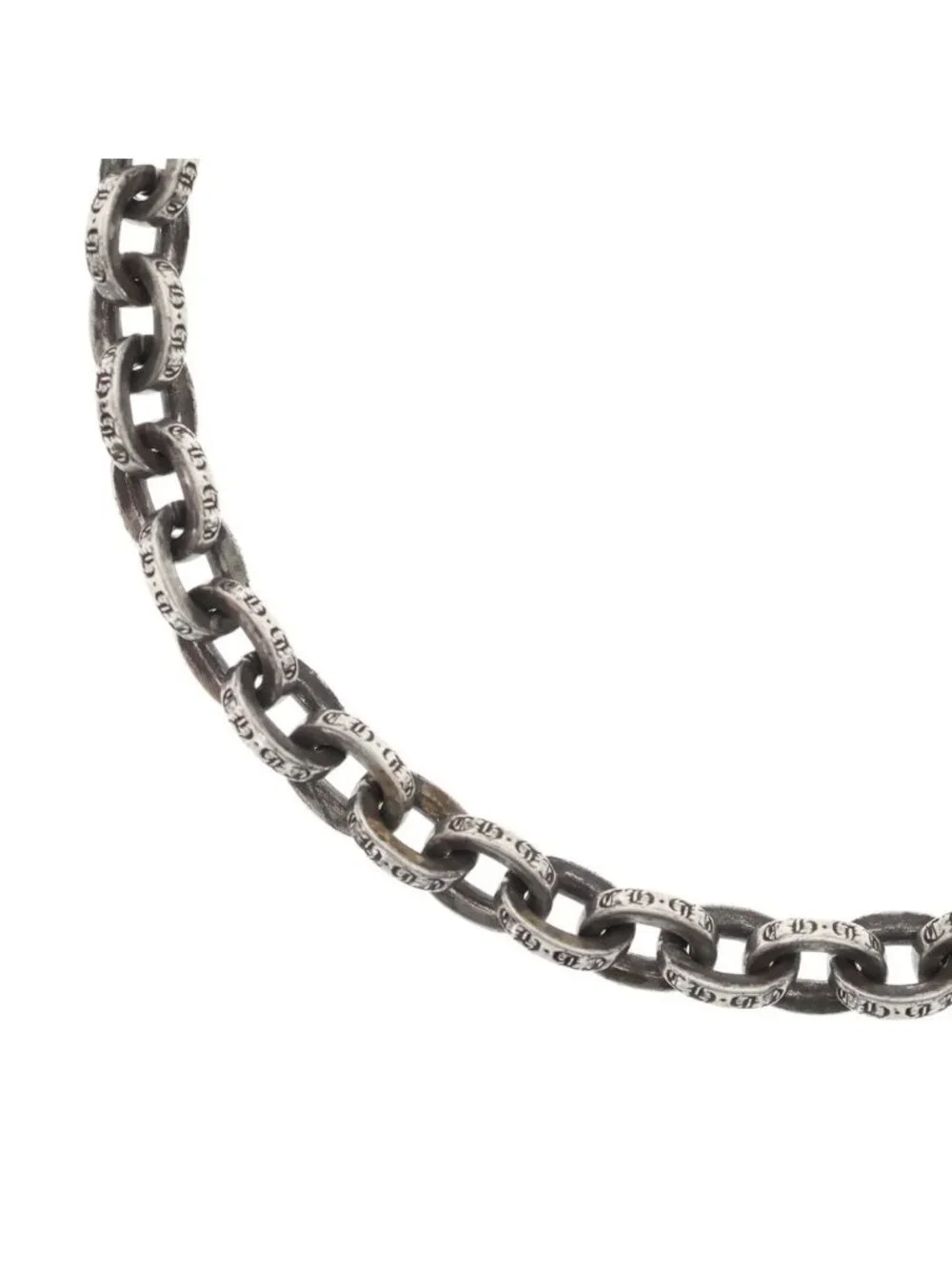 Chrome Hearts Paper Chain 18 Necklace Silver